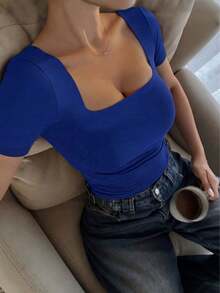 Women T-Shirts - Blue-green Water - View 1