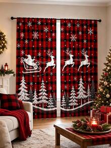 Black and Red Plaid Christmas