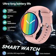 PEJE Unisex Smart Watch, 1.26 Inch Touch Screen, Bluetooth 5.4 Connection, Fitness Tracker, 123 Sports Modes, Phone Message Notification, Music Control, Compatible With Android And IOS - Z216-silver*1 - View 3