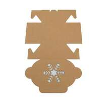 Christmas Gift Packaging Box Kraft Paper Window Box Santa Claus Christmas Tree Gift Packing Box Party Gift Box - Multicolor - View 6