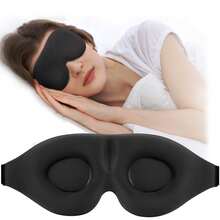 1/2件超柔軟3D眼罩 100%遮光 睡眠眼罩 柔軟睡眠眼罩 助眠眼罩 旅行睡眠眼罩 學生午睡眼罩 適合旅行與小睡 萬聖節與聖誕節理想禮物 - 彩色 - 查看 12