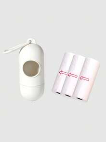 1 Box + 75pcs Trash Bags/Stroller Portable Trash Bags/Trash Bag Dispenser/Newborn Essentials/Travel Essentials - Multicolor - View 8