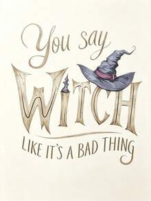 Halloween Witch Hat & Broom Pattern Heat Transfer Vinyl Stickers, Suitable For T-Shirt Making, Pillow Decoration, Multi-Color Durable Washable Vinyl Material, Can Be Used For Backpacks, Pillows, Pants, Sofas, Fade-Resistant T-Shirt Printing Stickers - A - View 9