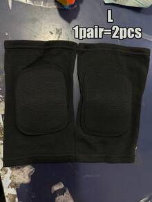 1 buah/1 pasang Pelindung Lutut Lembut dan Bernapas/1 set Kombinasi Pelindung Lutut dan Pergelangan Tangan, Pelindung Lutut, Aksesori Kebugaran, Penopang Lutut, Pelindung Lutut Olahraga, Pelindung Lutut Gym - Hitam - View 11