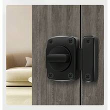Zinc Alloy Door Lock Latch, 1/2/4 Pcs Rotating Door Bolt For Sliding & Swinging Doors, Water Resistant Security Latch For Bedroom, Bathroom, Cabinet And Home Use - Multi-color - View 8