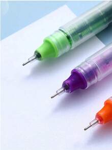 20/15/10/5/1 Mixed-Color Gel Pen, Simple And Portable Gel Roller Pen, Suitable For Office, School, And Student Back-To-School - Multicolor - View 3