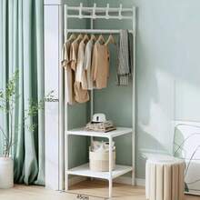 Coat Rack - White - View 3
