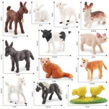 Children's Farm Baby Model, Cute Animal Model, Learn About Farm Animals, Can Be A Collectible Item, Can Be Used For Parent-Child Games - Multicolor - View 2