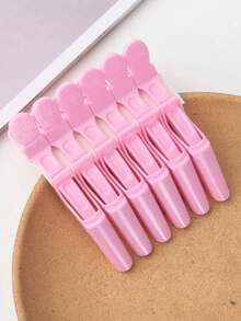 12/6pcs Professional Crocodile Hair Clips, Non-Slip Design, Salon-Grade Hair Clips, Suitable For All Hair Types, Suitable For Women With Thick Hair - Multicolor - View 7