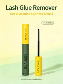LUCK LTGIRL 5ml 睫毛膠卸除液，透明睫毛膠卸除液，旅行便攜尺寸，快速輕鬆卸除假睫毛，適合所有場合 - 無色 - 查看 1