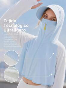 Women Sun-Proof Jackets - Blue - View 3