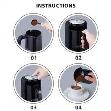 HiBREW H9 American Drip Coffee Maker Home Heating Coffee Cup New Portable Office Coffee & Tea Brewer - EU F Type Plug(220-240V) - View 6