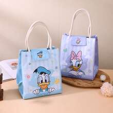 1PC Disney Cartoon Insulated Lunch Bag, Portable Bento Box Bag For Students And Office Workers, Cute Thickened Thermal Camping Bag - Multicolor - View 3