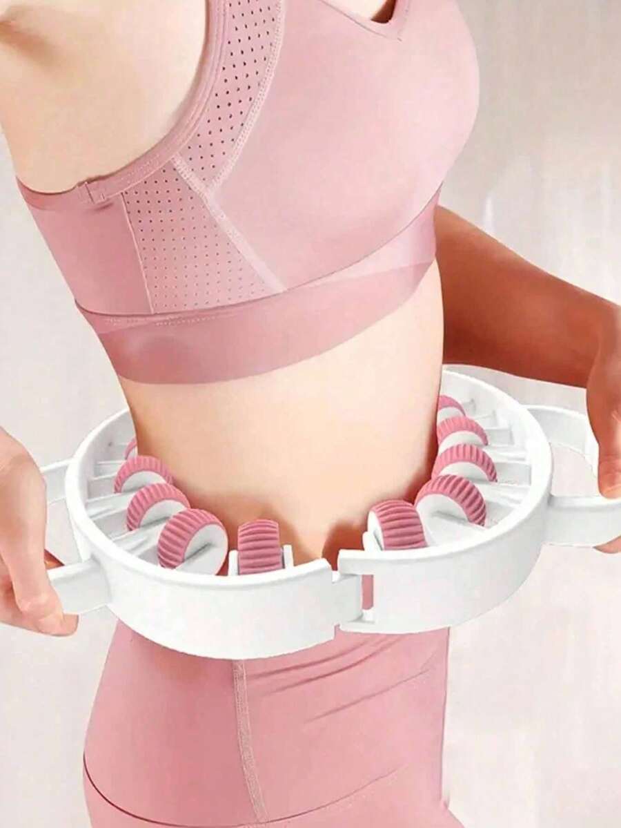1pc 360° Anti-Cellulite Mini Massager Set/Round Massage Roller - Lymphatic Detox Massager - Muscle Roller, Deep Fascia Massage, Eliminate Cellulite, Suitable For Legs/Thighs/Buttocks, Anti-Cellulite Roller, Make Skin Smooth