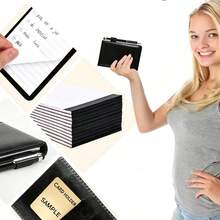 Mini Pocket Notebook, Notebook Holder, Includes 3x5 Inch Pocket Notebook, Ballpoint Pen, Small Notebook (A7) School Supplies - one-size - View 11