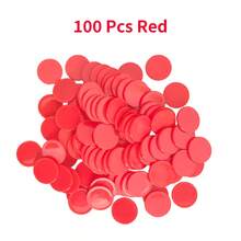 50pcs Multi-Color Plastic Math Counting Chips | Educational Math Manipulatives For Interactive Learning, Counting And Sorting, Back To School - Multiple Styles - View 19
