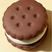 1pc Creative Cookie Shaped Toy - Anxiety Relief - Fidget Toy - Stress Relief Toy - Multicolor - View 7