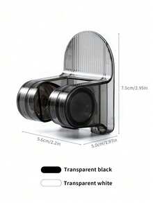 Adjustable Transparent ABS Shower Head Holder Set, Waterproof No-Drill Adhesive Mount, Includes 1 Strong Traceless Adhesive Hook, Universal Adhesive Hanging Hook For Bathroom Toilet Sprayer - Multicolor - View 13