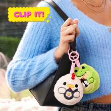 Random Shipment - ZURU Snackles Toy - Cute Cartoon Animal Plush Keychain Pendant Blind Box, Suitable For Ages 3 And Up, 12 Styles - Multicolor - View 3