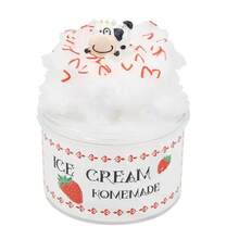 100ML Scented Cookie Cream Slime, (Honey Set Penguin Set 270ML) Cookie Chocolate Donut Crystal Slime, Stretchable Slime, Silky Slime, DIY Chocolate, Foggy Slime, Colorful Slime Stress Relief Toy Children's Slime Toy, Christmas Gift, Thanksgiving, Christmas Stocking Filler Gift, Gift For Classmates, Family And Friends, Holiday Party Small Gift, Easter Gift - Multicolor - View 13
