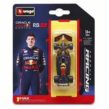 2025 New Arrival Bburago F1 1:64 Diecast Racing Car Model – Ferrari SF25, Red Bull RB21, Mercedes-AMG W16 E Performance, McLaren MCL39 Alloy Model Gift For F1 Fans - Multicolor - View 14