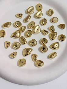 10/20/30pcs Multiple Asymmetrical DIY Jewelry Making Spacers, Suitable For Bracelet, Anklet, Necklace Making - Spacer Beads - View 7