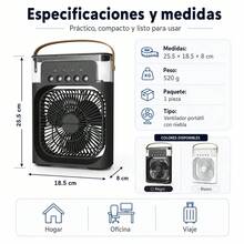 Ventilador portátil de enfriamiento - Blanco - Ver 10