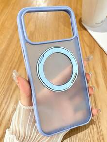 Koolife 1件裝 Apple 17Pro 360°旋轉磁吸手機殼 2.5mm背板 PC+TPU材質 精準孔位保護 親膚磨砂防滑防汗 鏡頭加高保護 適用於iPhone18pro/18pro Max/17ProMax/Apple 17/Apple 17Pro/Apple 17Air 適用於iPhone13/13pro/13promax/14/14pro/14promax/15/15plus/15pro/15promax/16/16plus/16pro/16promax/16e - 遠峰藍 - 查看 4