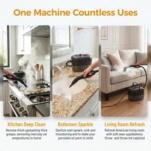 Aimkon iTP High Temperature High Pressure Steam Cleaner, Large Capacity With Full Set Of Accessories, Chemical-Free Deep Cleaning, Powerful Stain Removal For Multiple Scenarios, Suitable For Whole House Cleaning - US A Type Plug(110-127V) - View 4