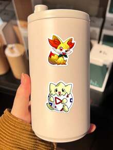 asmodee 100pcs Pokemon Cartoon Graffiti Stickers Pikachu Luggage Pocket Monsters Notebook - Multi-color - View 3