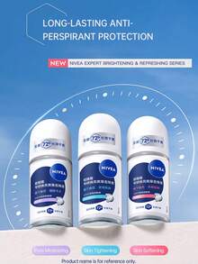 NIVEA 妮維亞女用與男用止汗除臭滾珠，乾爽滾珠 - 50ml - 細緻毛孔 - 查看 2
