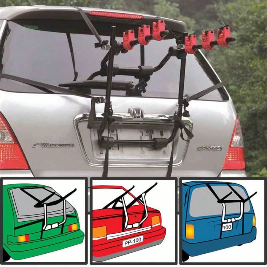 3 Bicycle Carrier Car Rack Bike Cycle Universal High Quality Rear Boot Mount - 26SSY-wIN-uK-bicycle Carrier - View 1