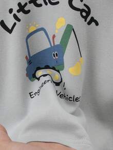 5pcs/1pc Random Boys Cartoon Underwear Set, Cute Printed Medium-Thick Long Sleeve Long Pants Loungewear Set, Printed Autumn Shirt And Pants - Multicolor - View 8