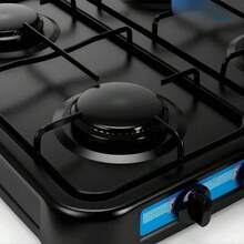 Parrilla Empotrable 4 Quemadores Gas LP   HTht98928006 - Negro-1 - Ver 7