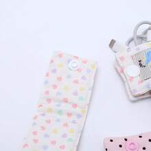 1pc Little Bear Data Cable Storage Clip Cartoon Data Cable Sorting Clip Earphone Cable Organizer - Multicolor - View 6