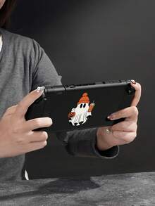 Ayotu Pumpkin & Bat & Ghost Theme Switch Protective Case, Compatible With New Switch 2 (2025)/Switch NS/Switch OLED, Can Be Used On Dock Without Removing Protective Case, Universal Game Controller Protective Cover, Switch Game Accessories, Anti-Drop Anti-Scratch, Halloween Theme & Birthday Gift. - View 7