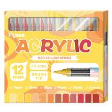 12/96 Colors Acrylic Marker Set, Quick-Drying And Fade-Resistant, Suitable For Painting, Illustration, Craft, Coloring Books, DIY Projects, Suitable For Students And Adults, Also Great Gift For Easter, Thanksgiving, Halloween And Christmas - Sets - View 17