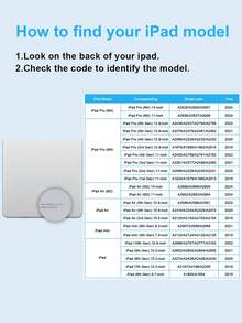 1pc Customizable Family Photo Kids Pet Couple Photo Four-Corner Airbag Shockproof Protective Tablet Case For IPad Pro 13, Air 13, Best Mother's Day Gift - Clear - View 9