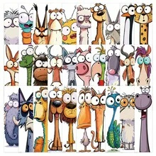 SCXXBSW 30pcs Funny Animal Bookmarks: Creative Bookmarks, Reading Bookmarks, And Journal Decorations-Perfect For Party Gifts, Rewards, And Holiday Gifts - Bookmark - View 12