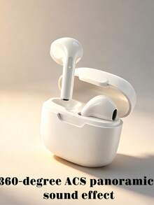 Wireless Earbuds, Bluetooth Headphones, Wireless Earphone Set, Earbuds – Stereo Noise Canceling, Bluetooth 5.3, High-Definition Sound Quality, Long Battery Life, Suitable For Music, Fitness, Travel, Compatible With Smart Devices - Multicolor - View 2