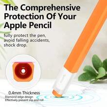 Silicone Protective Case Compatible With Apple Pencil Pro/Apple Pencil 2nd Generation, Compatible With IPad Touch Pen, Suitable For Apple Pencil Pro Writing Stylus - Multicolor - View 4