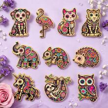 Enamel Lapel Pin Badge Brooches, Fashion Metal Decorative Pins For Backpack Bag Jacket Clothing, Perfect Gift For Men Women Best Friends Decoration - Multicolor - View 7