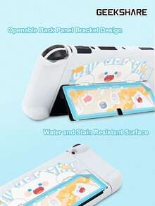 GeekShare 1pc BOBO Cat Protective Case Compatible With Switch OLED - Multicolor - View 4