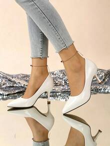 Women Pumps - White - View 6