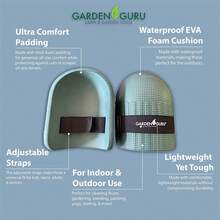 GURU Extra Thick Gardening Kneeling Kneeler Pad - Ultra Soft Foam Cushion Padding For Knee - Water Resistant - Garden Kneeler Mat For Yard Work, Cleaning, Household Chores, Roofing, And More - Comfort Foam - View 6