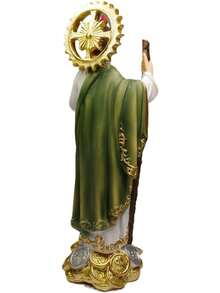 6" Nativity Set With 11 Figures, Nativity Scene Figurines Christmas Indoor Statues Resin Religious Decorations - 8"-st. Jude - View 7
