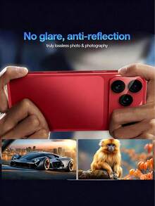 4pcs 17 Pro Max Rear Camera Tempered Glass Protector, Fashionable Phone Accessory, Premium Glass Material, Protects Phone From Damage, Compatible With IPhone 18/17/16/15/13/12/11 Series, Essential Gift For Holidays And Social Occasions, Can Be Used With Phone Case - Clear - View 5