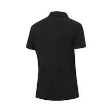 LI‑NING Fitness 系列女款反光冰感吸濕排汗短袖 Polo 衫 APLW146 - 黑色 - 查看 3