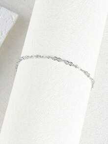 Fashion Versatile Elegant Bracelet Set - Silver - View 7