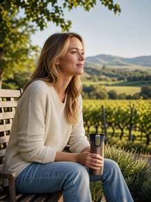 Contigo Stainless Steel Vacuum Insulated Travel Mug, Auto-Sealing Leak-Proof Coffee Tumbler, Easy-Clean Lid, Portable Hot & Cold Beverage Cup, Suitable For Outdoor, Office, Driving - Champagne - View 6